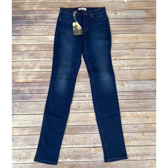 SkinnyJeans Denim - Henry and Belle Hight waisted super skinny Jeans Rustic